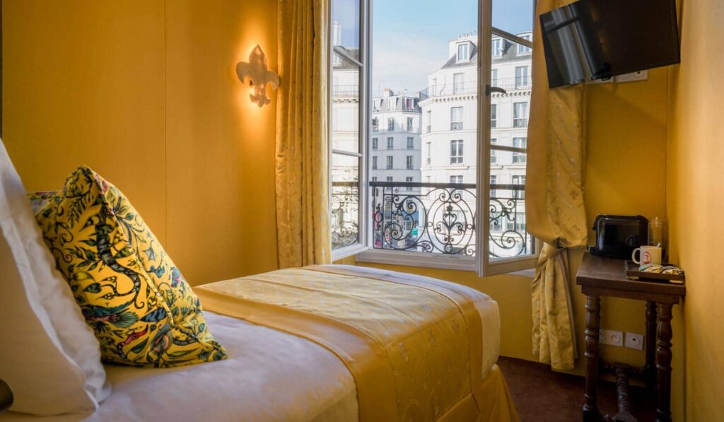 Chambre single Le Temple de Jeanne Paris